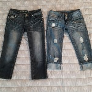 2pc Crop Denim bundle